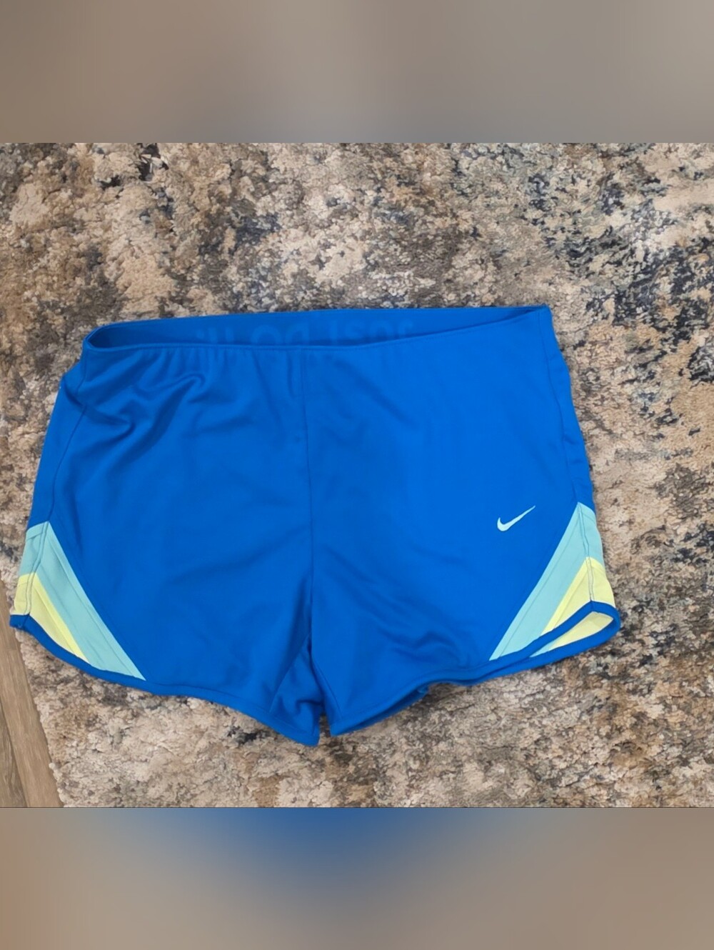 Nike Dri Fit women's Royal Blue Shorts (Size Medium)